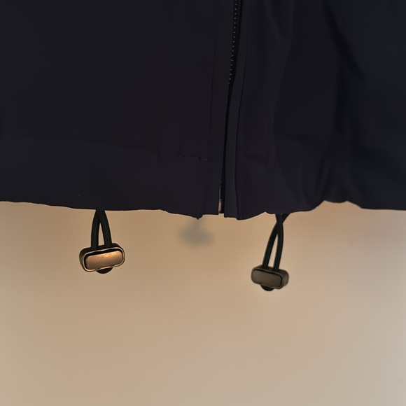 Classic Dark Navy Zara Zip-Up Jacket Wind Breaker - Picture 4 of 10